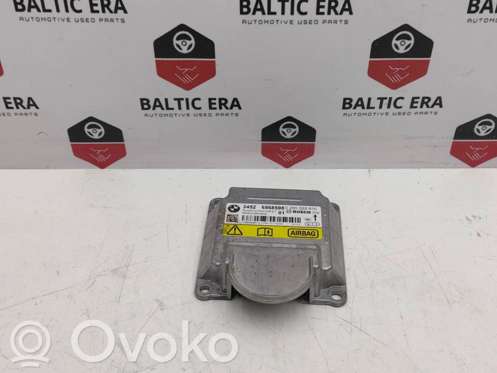 BMW 3 GT F34 Module de contrôle airbag 