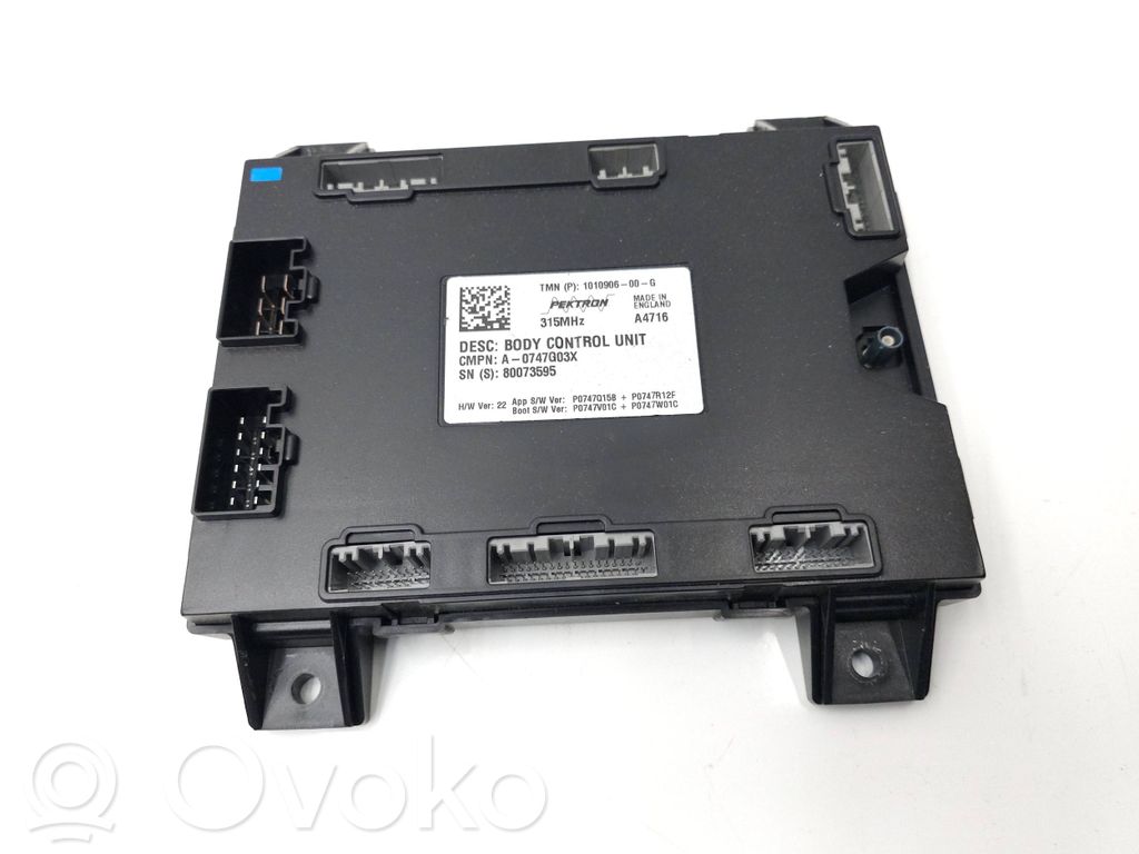 Tesla Model S Other control units/modules 