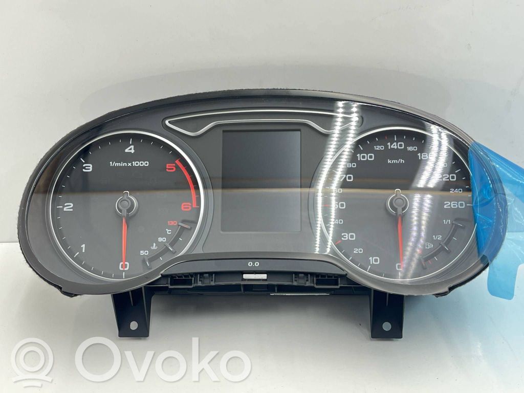 Audi A3 S3 8V Geschwindigkeitsmesser Cockpit 