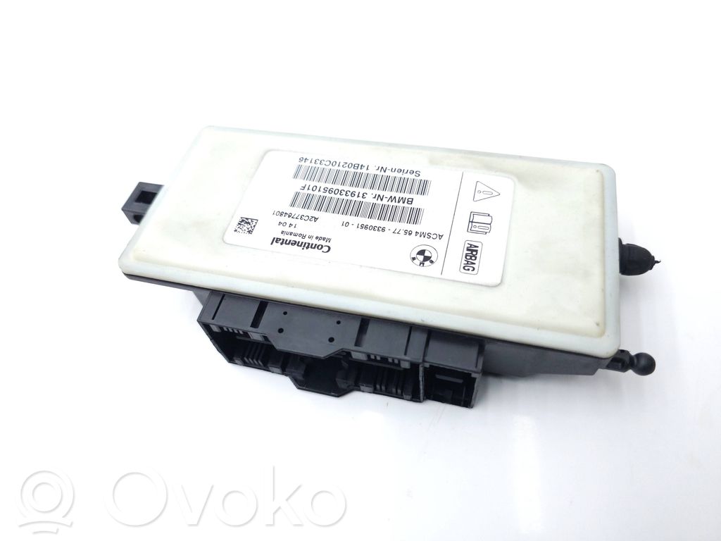 BMW 5 GT F07 Sterownik / Moduł Airbag 
