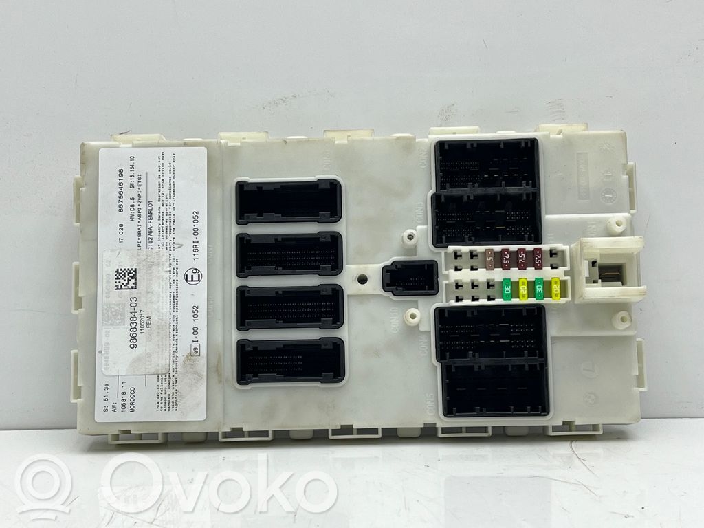 BMW 3 F30 F35 F31 Moduł / Sterownik komfortu 