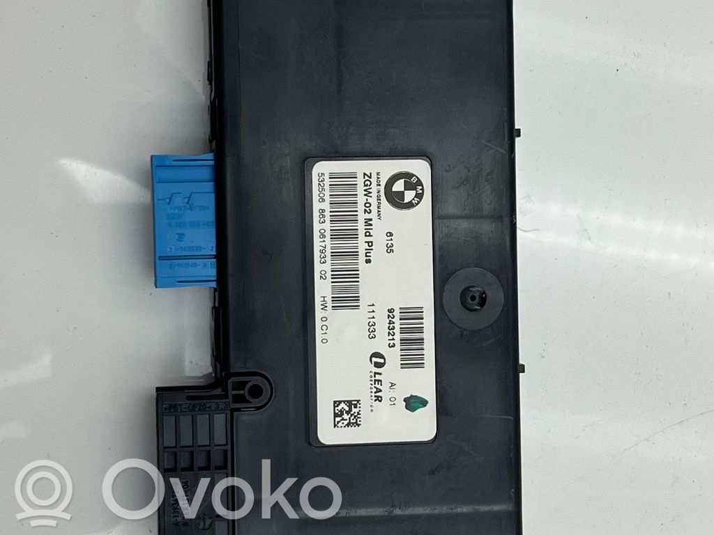 BMW X3 F25 Gateway control module 