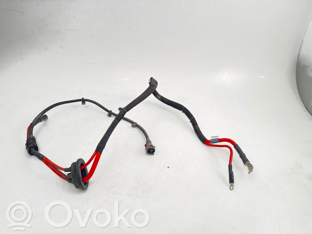 Audi Q7 4M Plus / Klema / Przewód akumulatora 