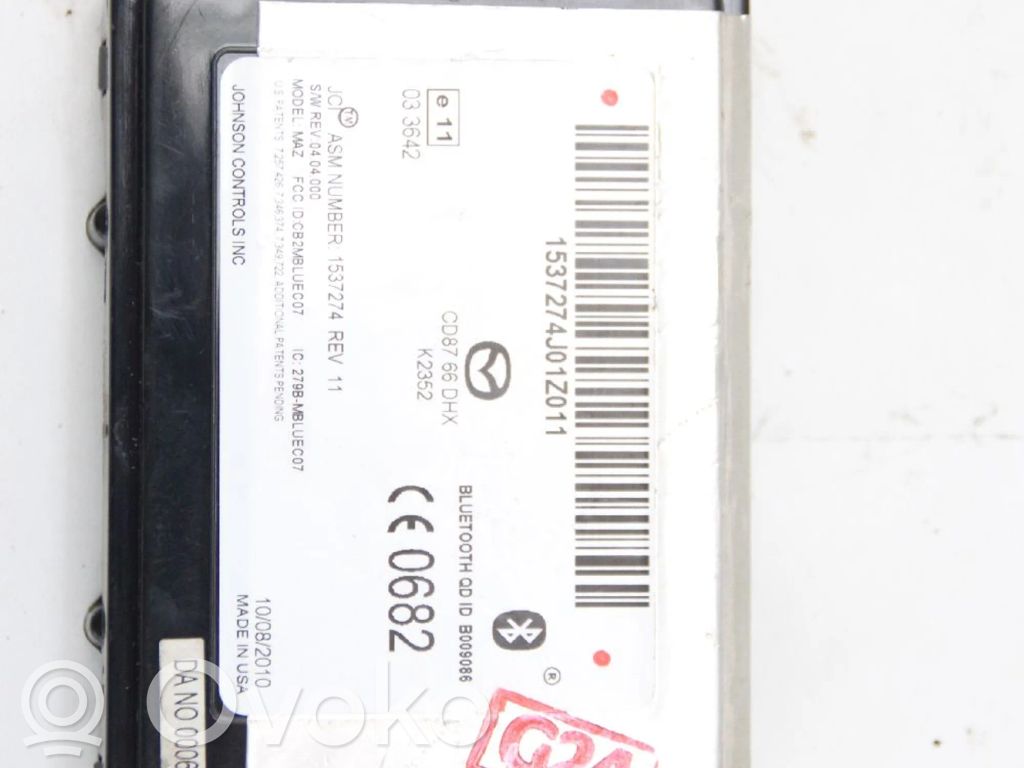 Mazda 5 Centrālās konsoles vadības bloks 