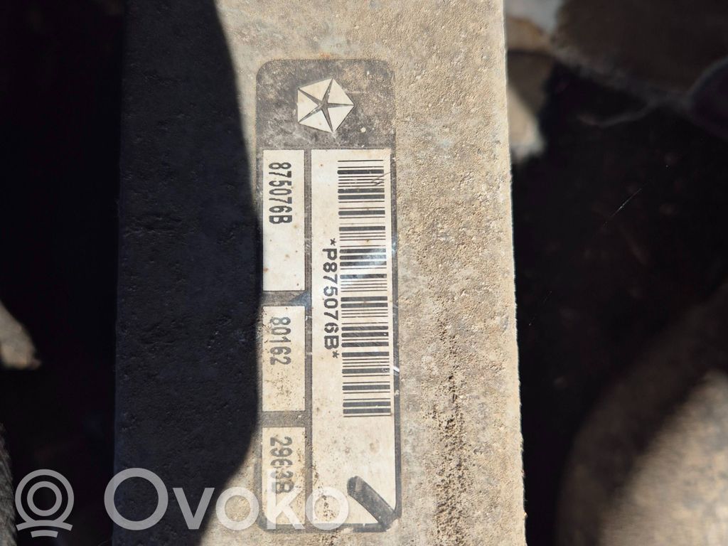 Radiador intercooler   P875076B,80162,875076B