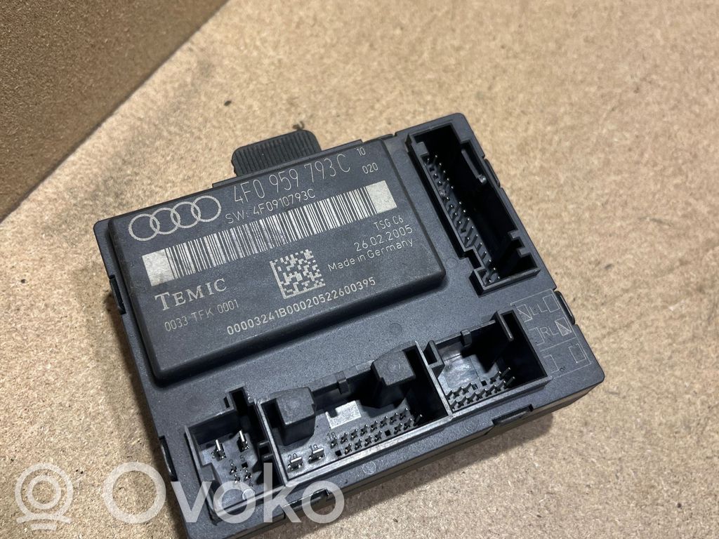 Unité de commande module de porte   4F0959793C,0033TFK0001