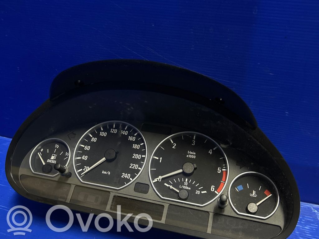BMW 3 E46 Speedometer (instrument cluster) 