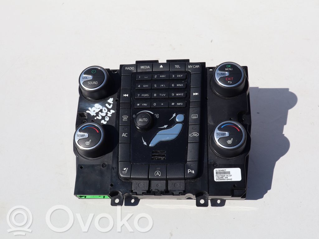 Climate control unit   31324827,M4275600137,13W28E04,SN2000916442