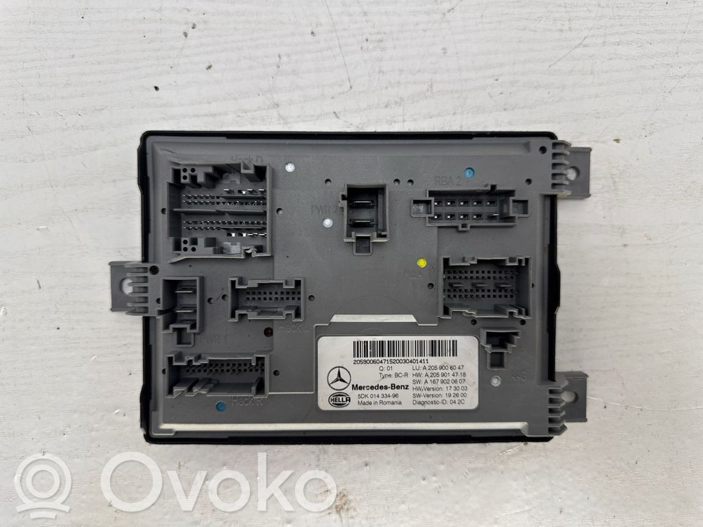 Mercedes-Benz C W205 Module confort 