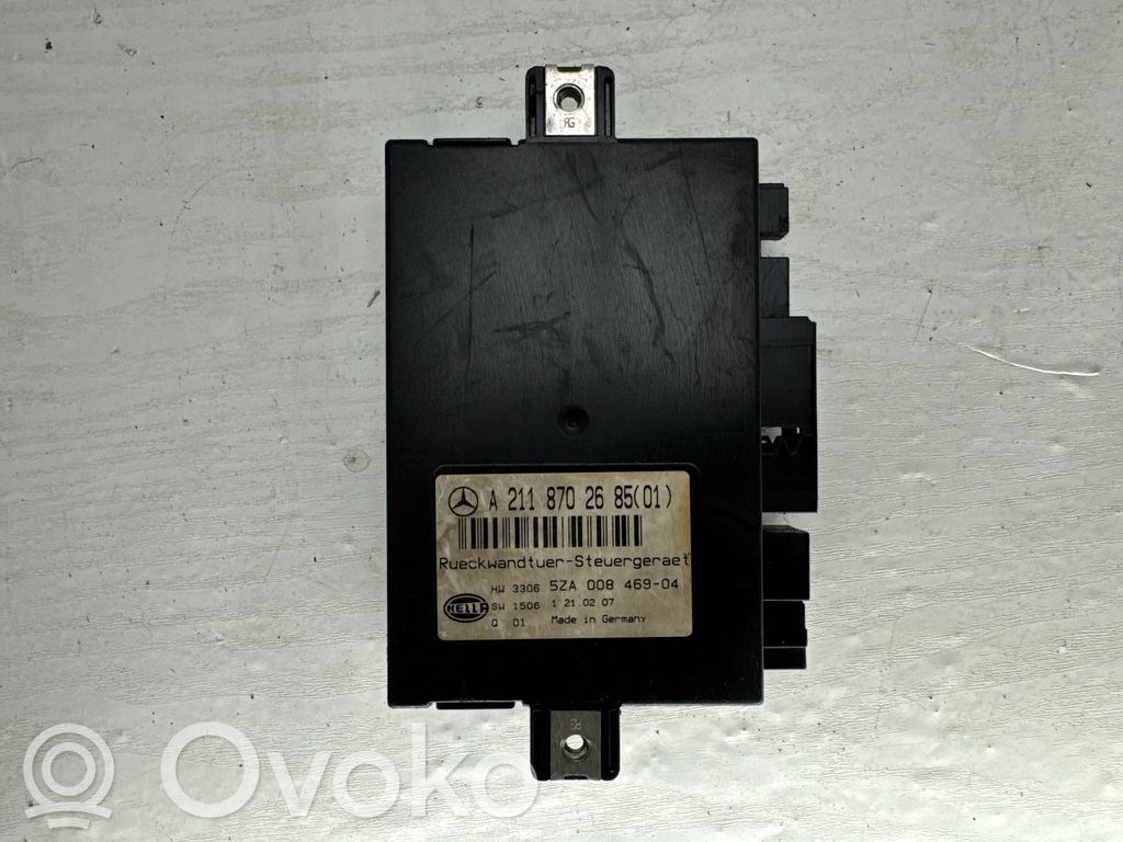 Mercedes-Benz E W211 Tailgate/trunk control unit/module 