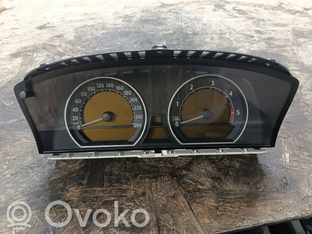 BMW 7 E65 E66 Spidometrs (instrumentu panelī) 