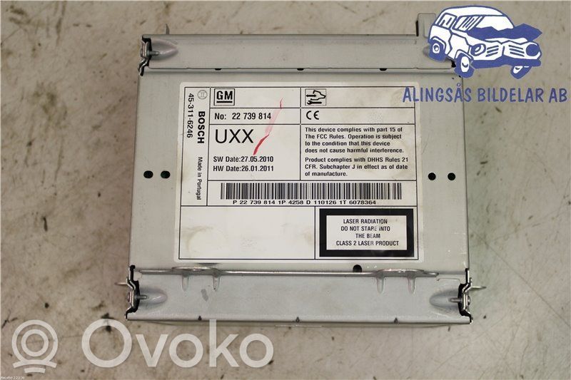 GPS navigation control unit/module   22739814