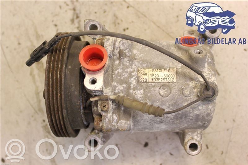 Suzuki Ignis Ilmastointilaitteen kompressorin pumppu (A/C) 