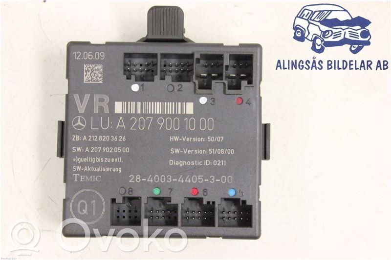 Unité de commande module de porte   A2079001000,A2079001000