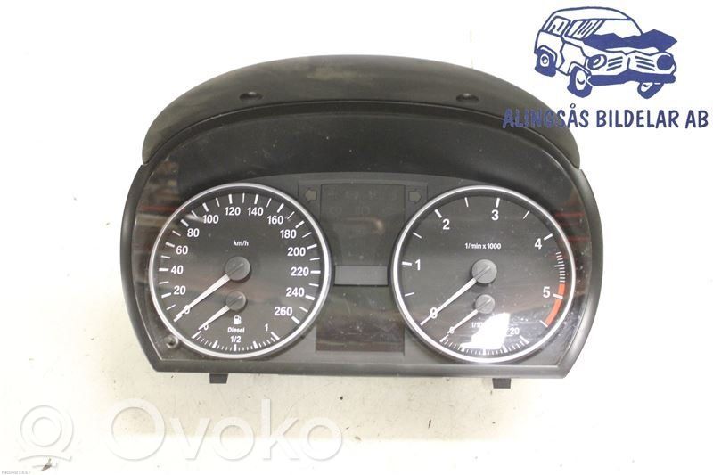 BMW 3 E90 E91 Speedometer (instrument cluster) 