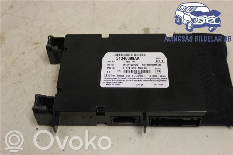 Other control units/modules   31346099