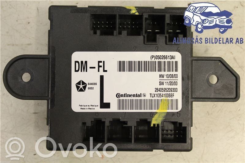 Fiat Freemont Unité de commande module de porte 