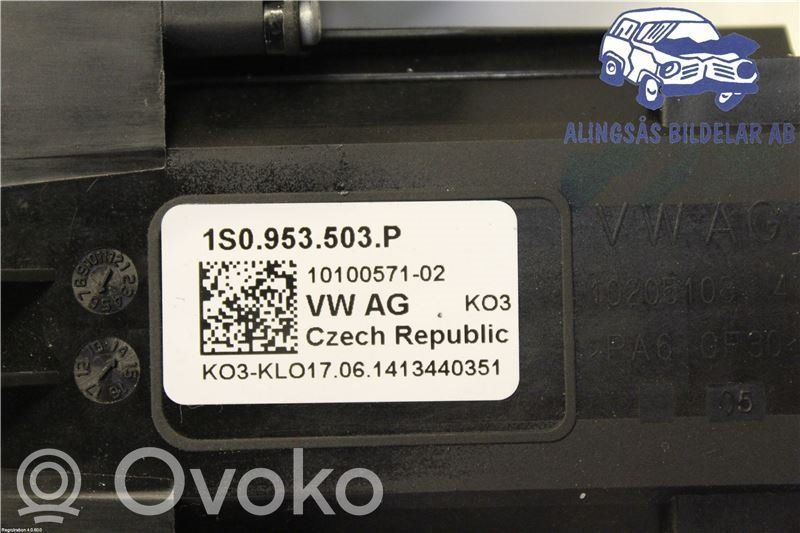 Skoda Citigo Interruptor/palanca de limpiador de luz de giro 