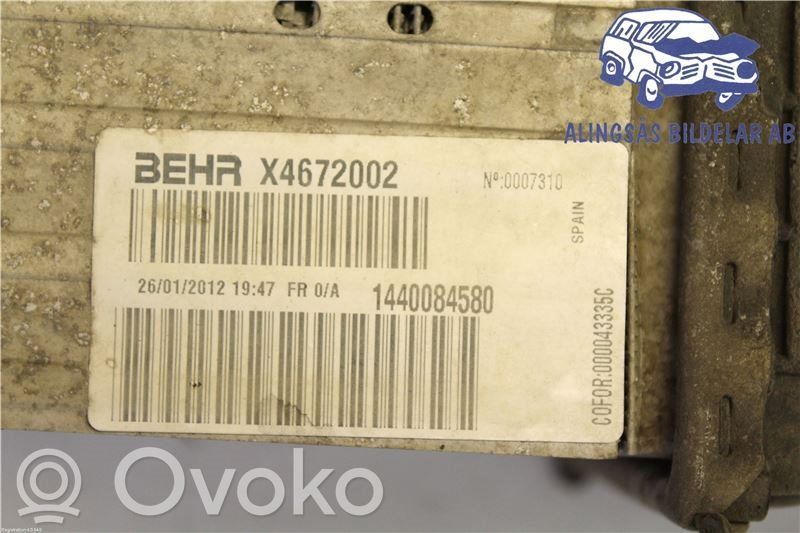 Peugeot Expert Interkūlerio radiatorius 