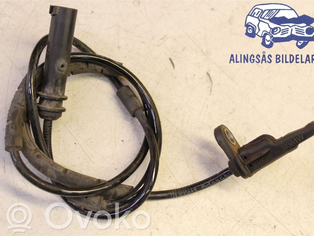 BMW 1 F20 F21 Czujnik ABS hamulca tylnego 