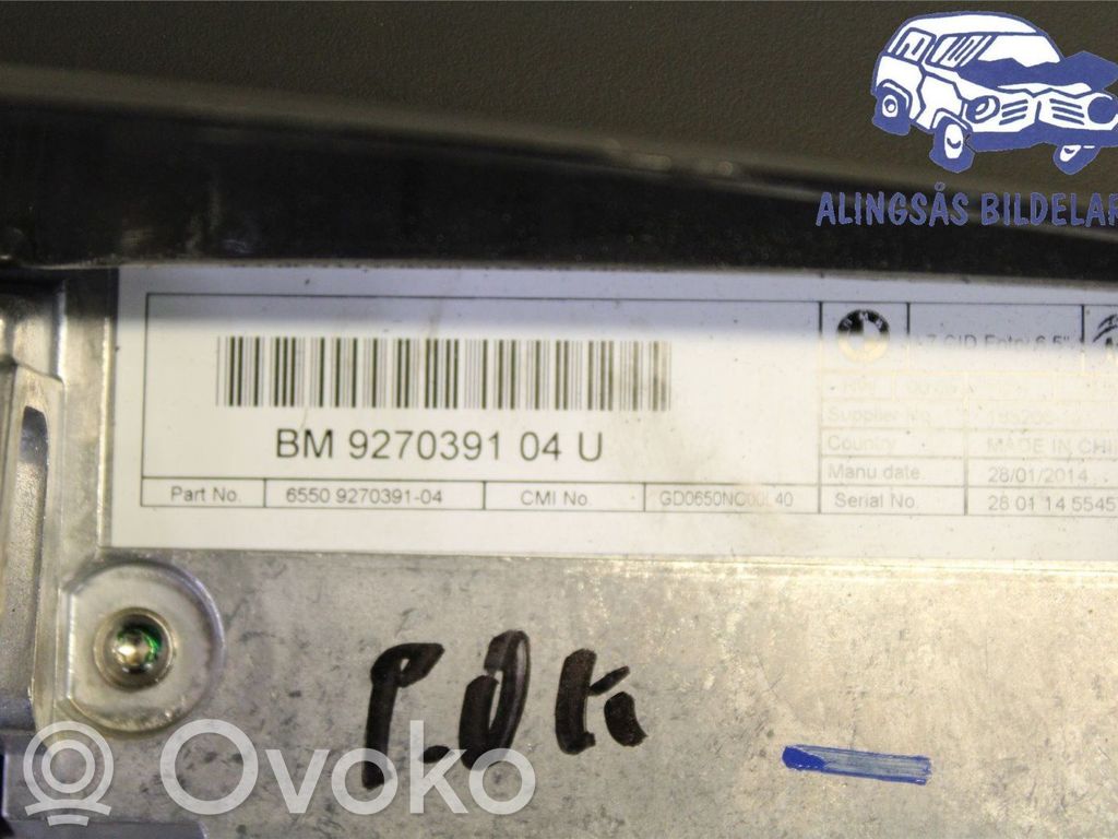 BMW 1 F20 F21 Ekranas/ displėjus/ ekraniukas 
