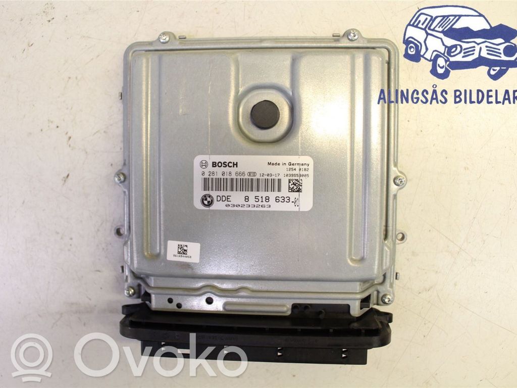 BMW 6 F12 F13 Injection control unit/module 