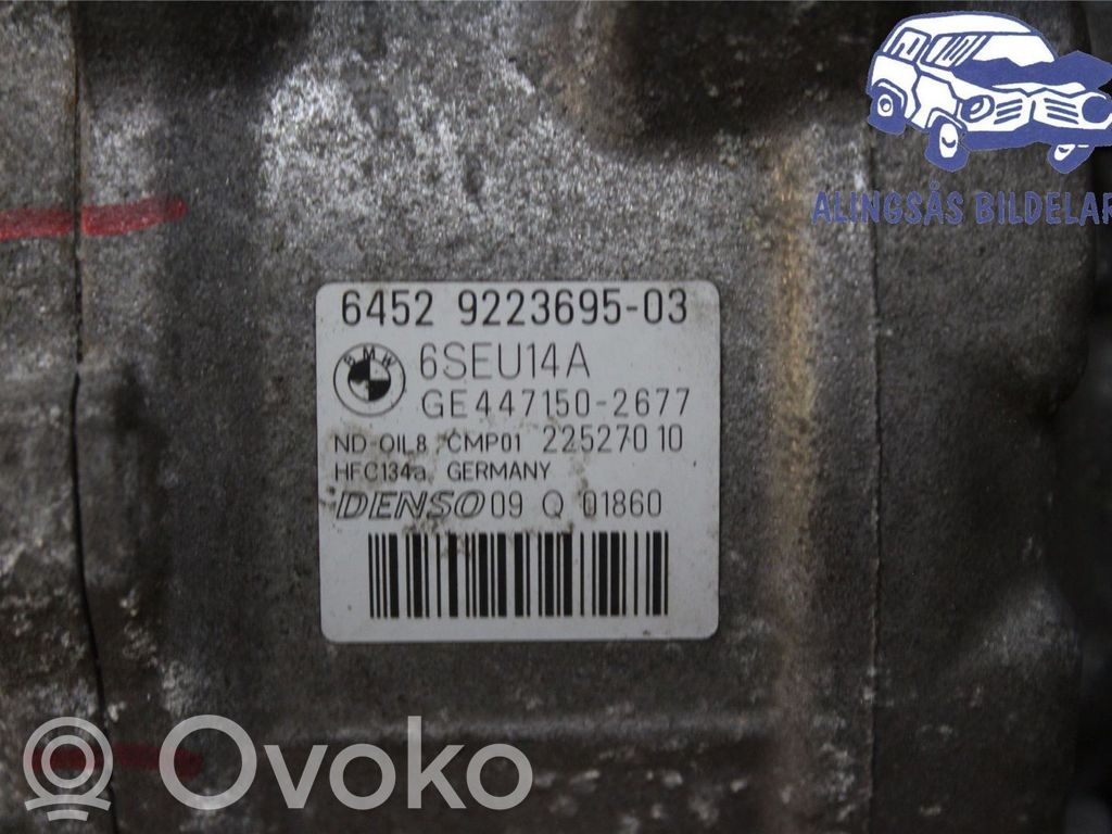 BMW 3 F30 F35 F31 Compresseur de climatisation 