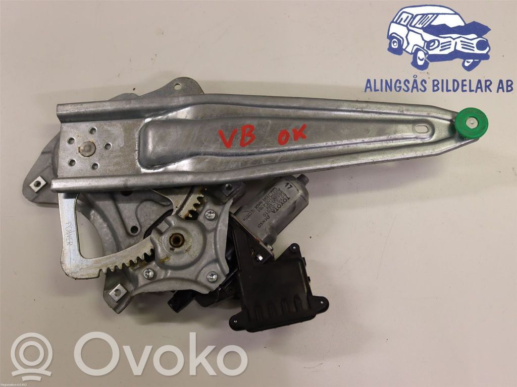 Toyota Auris E180 El. Lango pakėlimo mechanizmo komplektas 