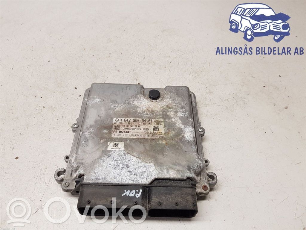 Unité de commande / module d'injection   A6429003401