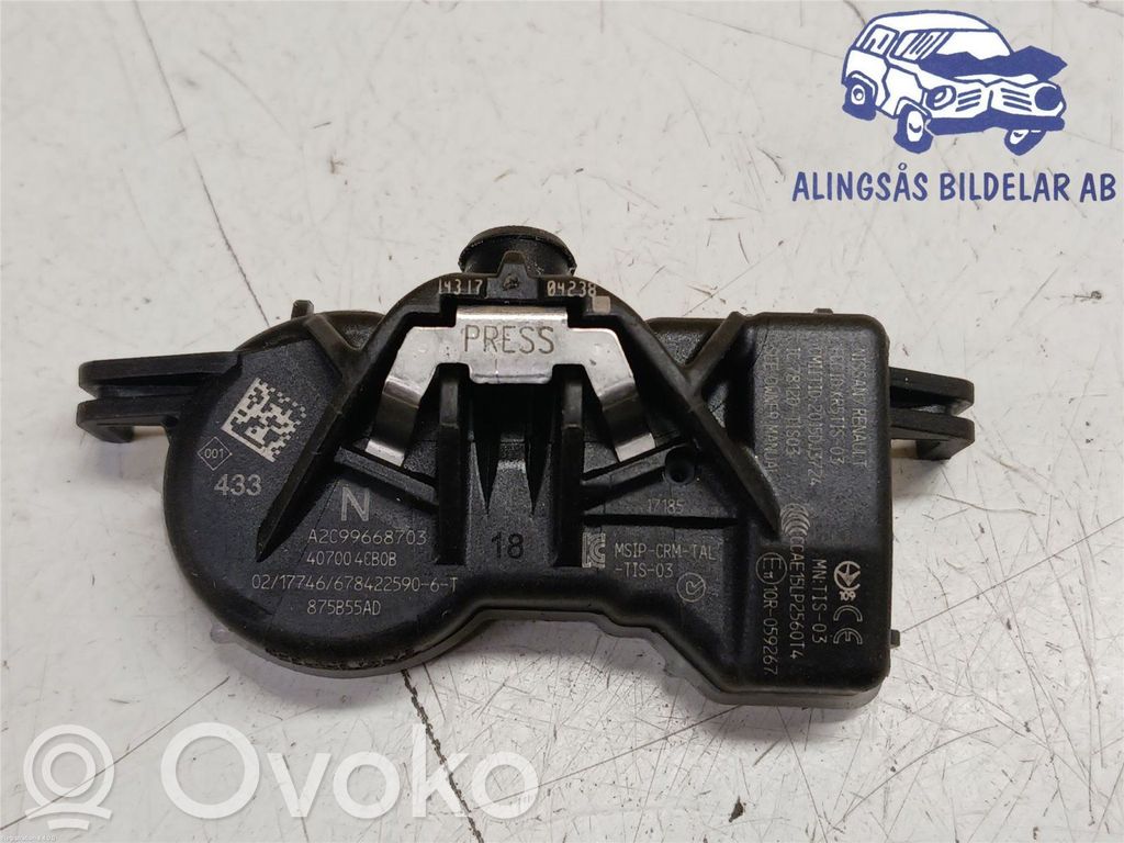 Nissan Qashqai Tire pressure sensor 