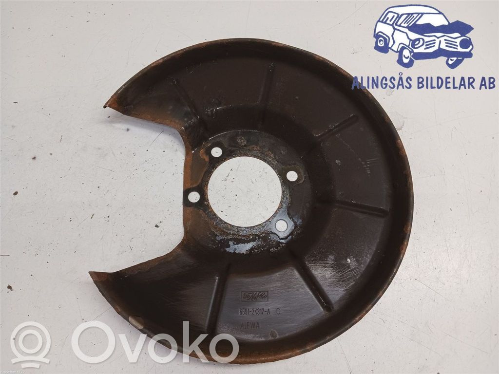 Volvo XC60 Aizmugurējo bremžu disku aizsardzība 