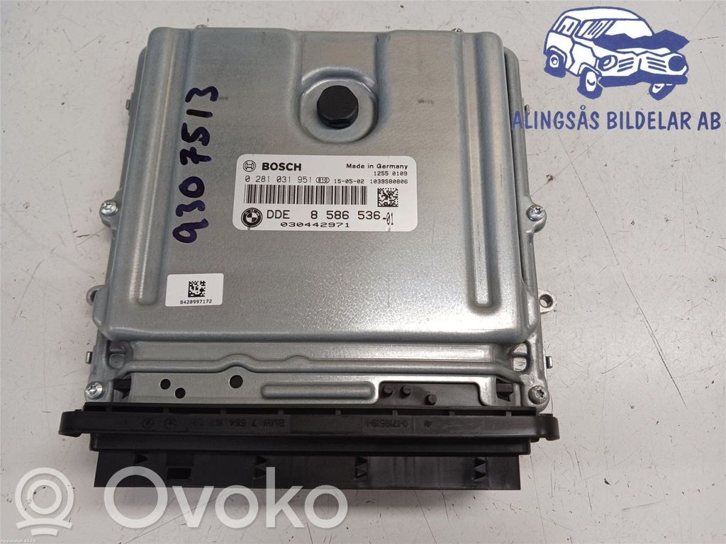 BMW 5 F10 F11 Unitate/modul comandă injecție 