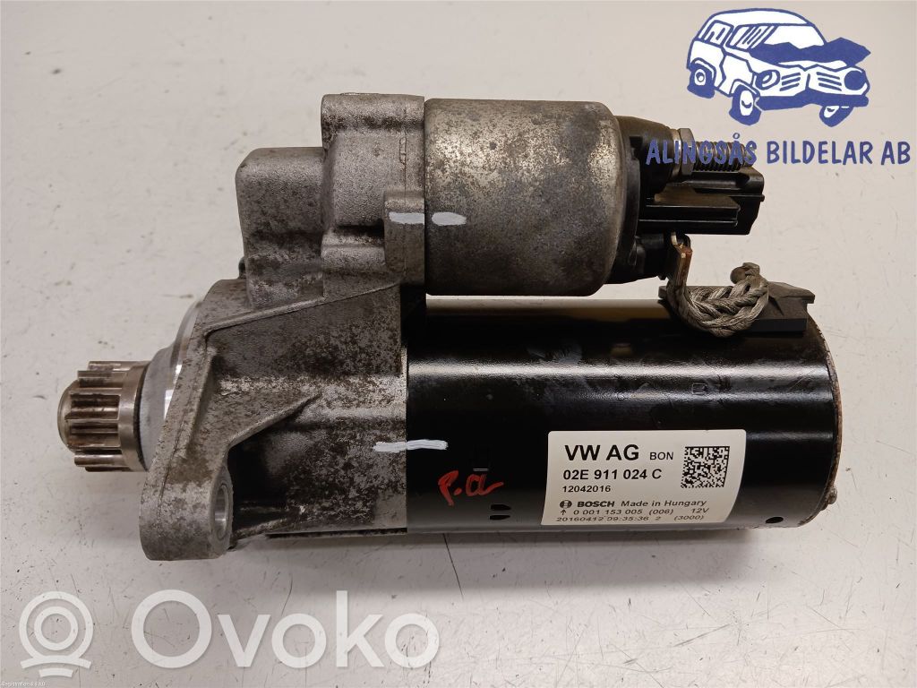 Motor de arranque   02E911024C,0001153005,02E911024C