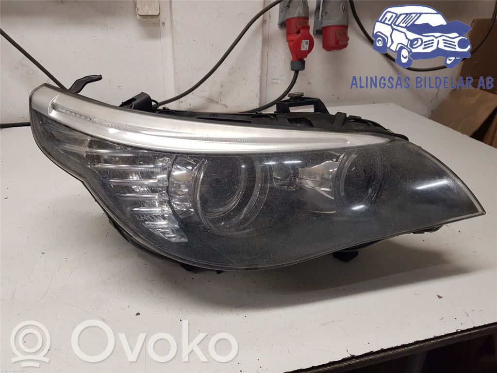 BMW 5 E60 E61 Headlight/headlamp 