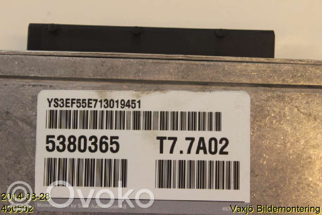 Saab 9-5 Injection control unit/module 