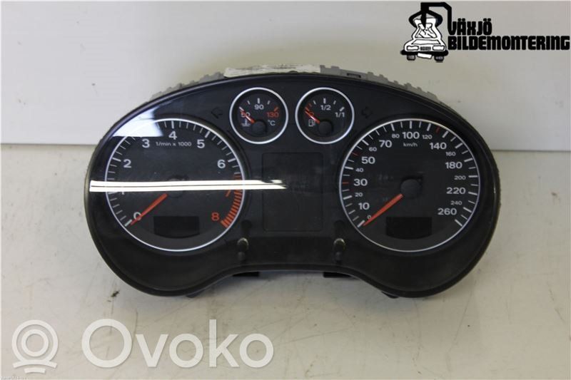 Audi A3 S3 8P Speedometer (instrument cluster) 