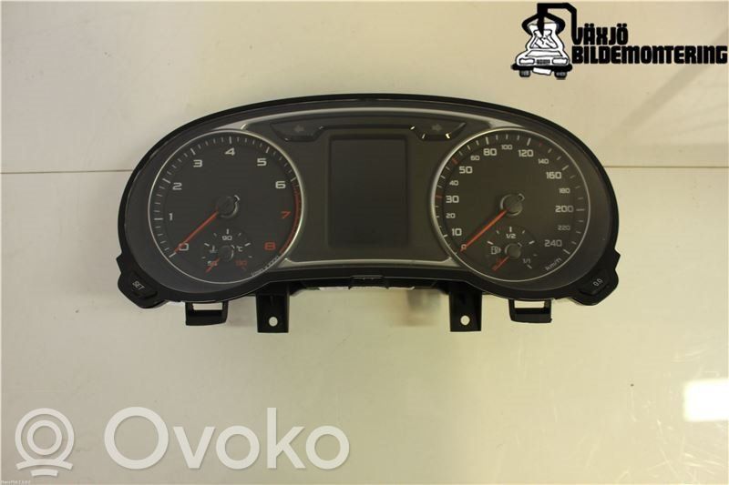 Audi A1 Vitezometru (grup de instrumente) 