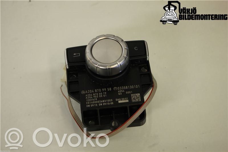 Mercedes-Benz C W204 Interruptor de control multifunción 