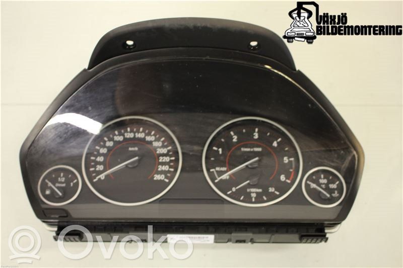 BMW 3 F30 F35 F31 Speedometer (instrument cluster) 