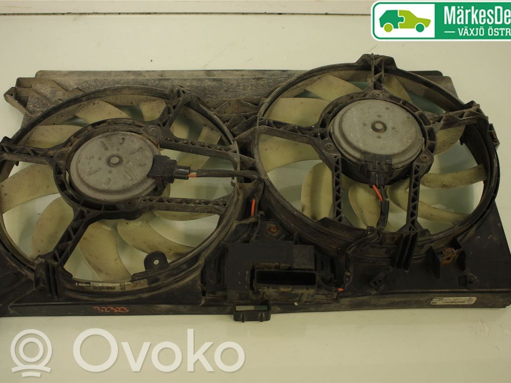 Saab 9-3 Ver2 Elektrinis radiatorių ventiliatorius 