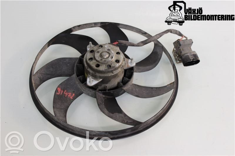 Opel Combo C Electric radiator cooling fan 