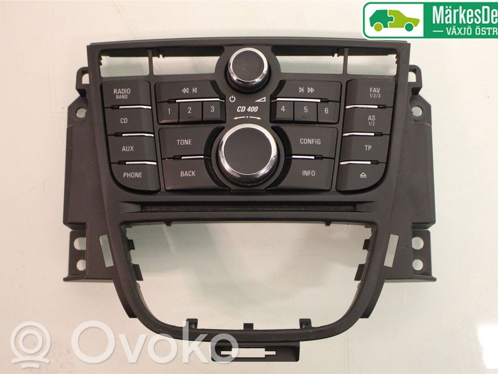 Opel Astra J Radio/CD/DVD/GPS head unit 