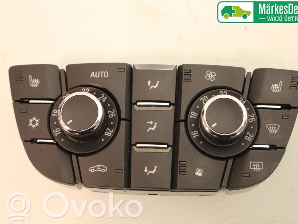 Opel Astra J Climate control unit 