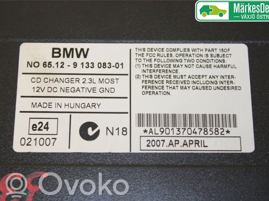 BMW 3 E90 E91 CD / DVD-Wechsler 