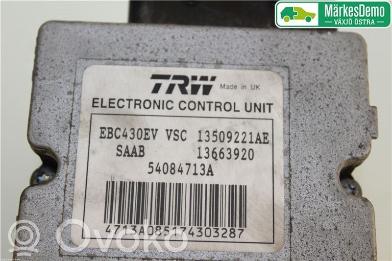 Saab 9-3 Ver2 Bomba de ABS 