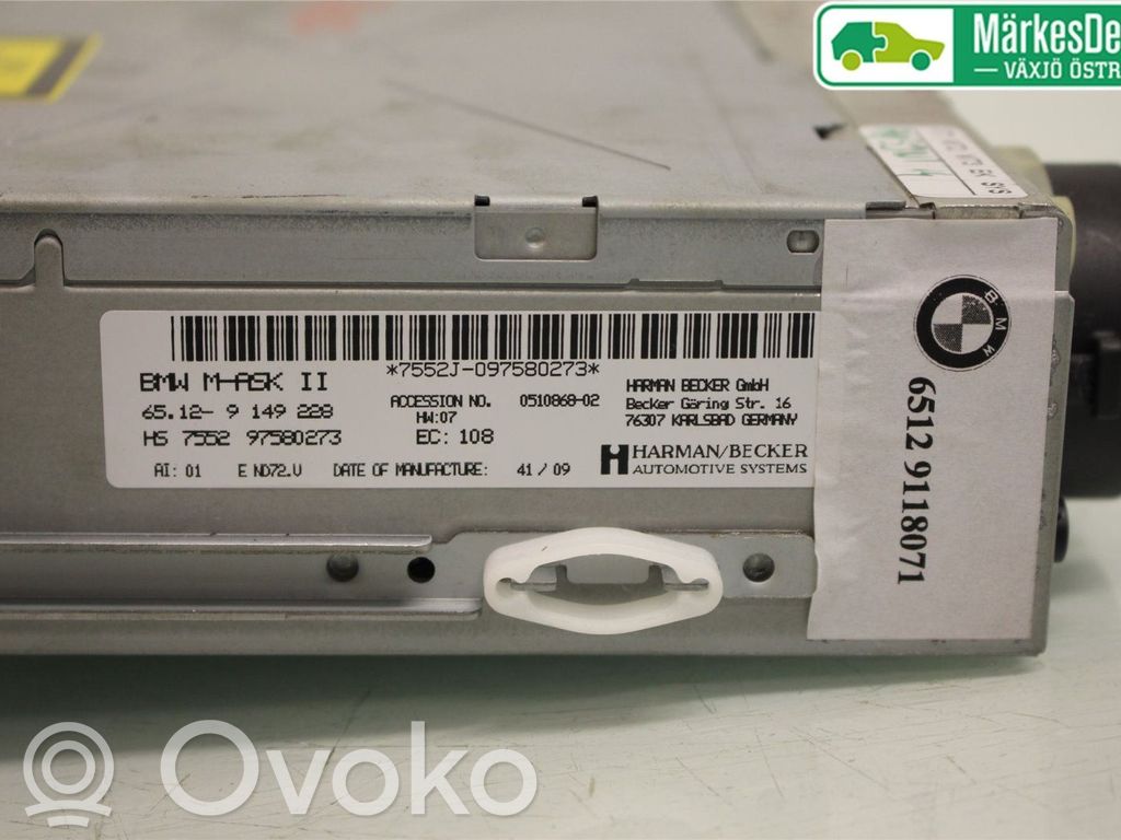 BMW 5 E60 E61 Radio/CD/DVD/GPS head unit 