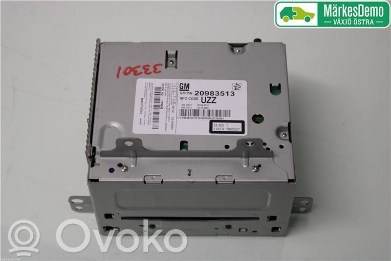 Opel Astra J Radio/CD/DVD/GPS head unit 