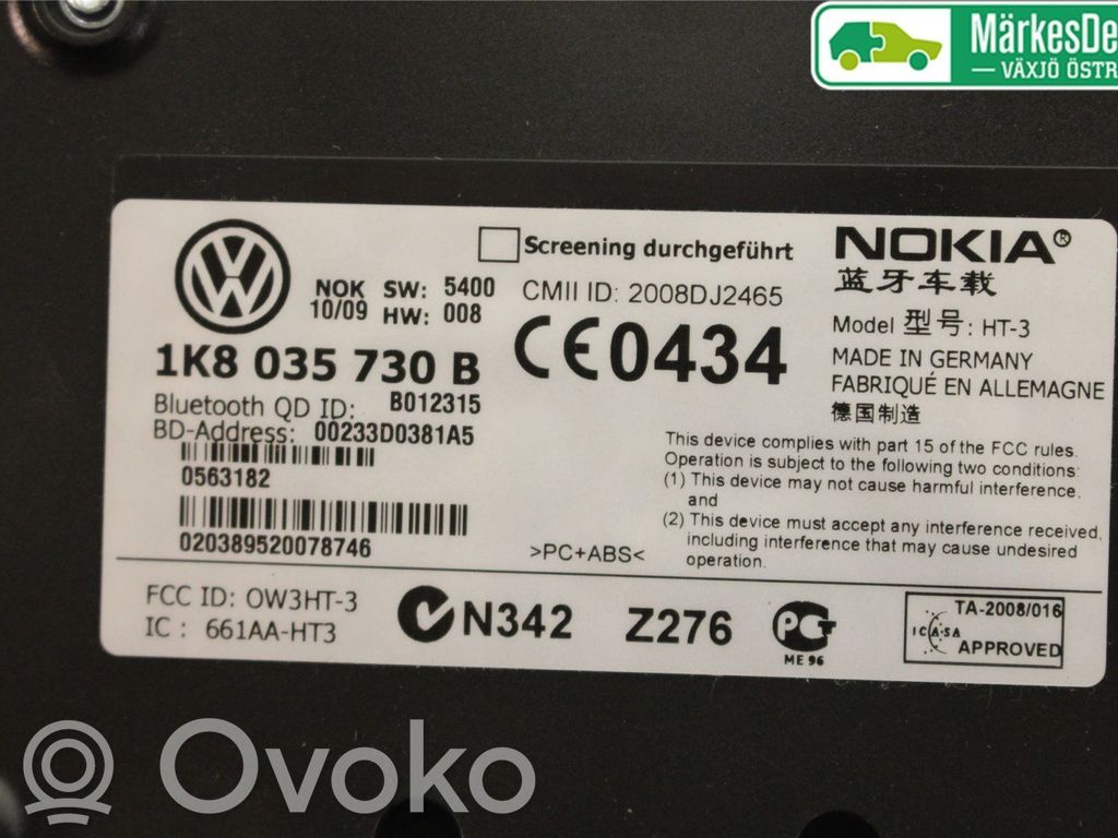 Volkswagen PASSAT B6 Other control units/modules 