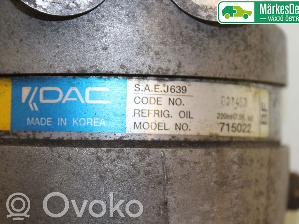Chevrolet Tacuma Klimakompressor Pumpe 