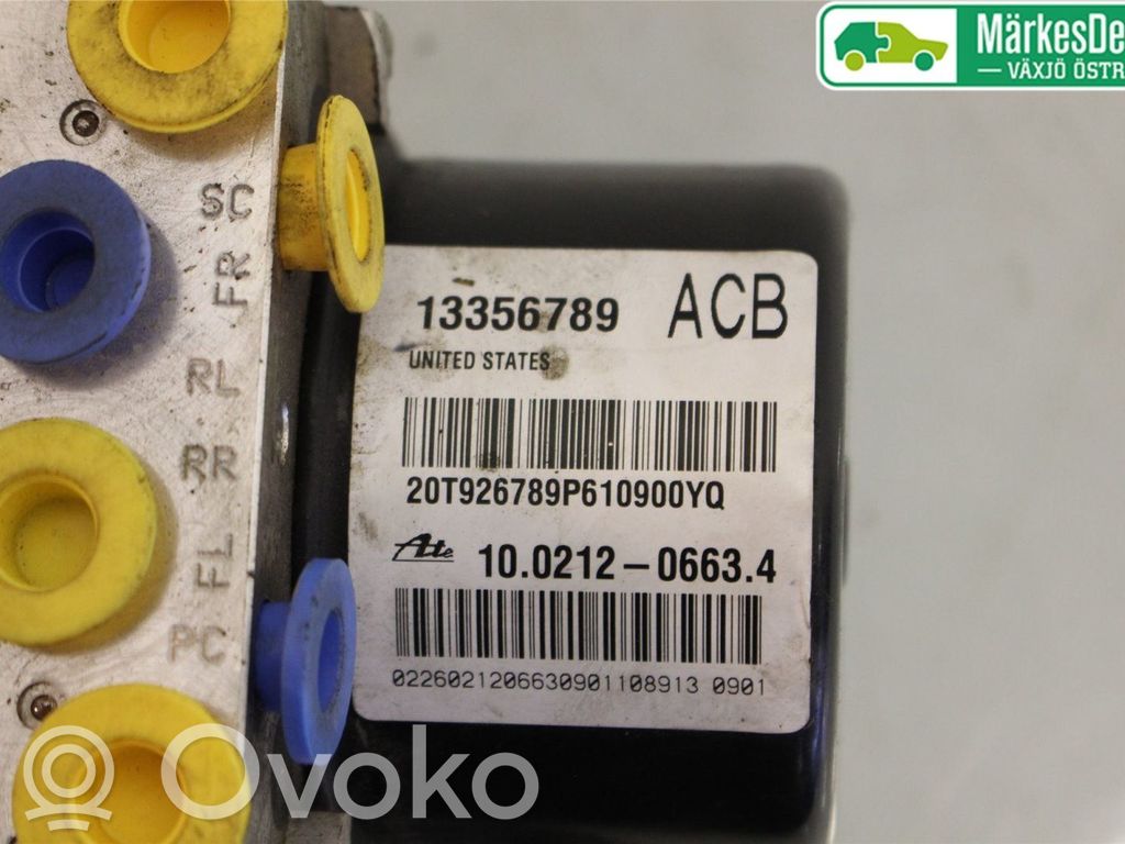 Opel Astra J ABS bloks 